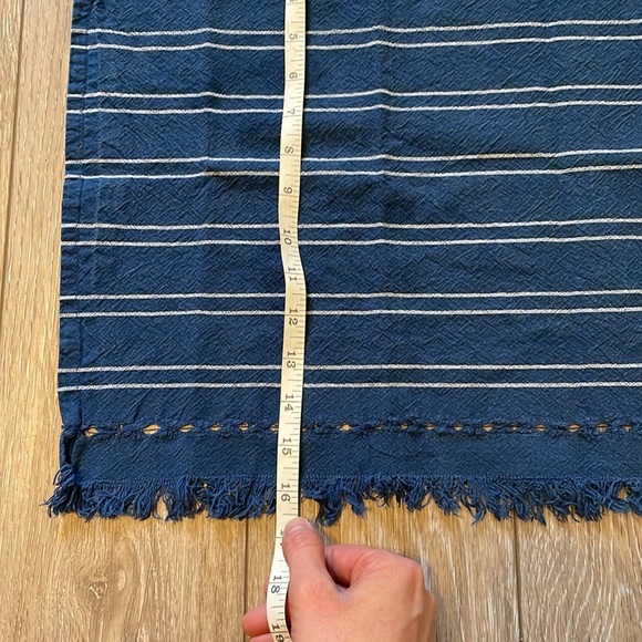 Blue Striped Cloth Napkins - Picture 3 of 3